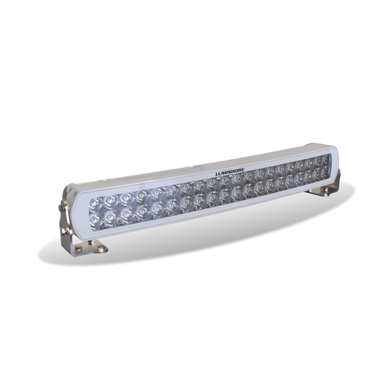 Lumishore - Single Color Light Bar - White LED, 15000 Fixture Lumens — Quality Boat Parts
