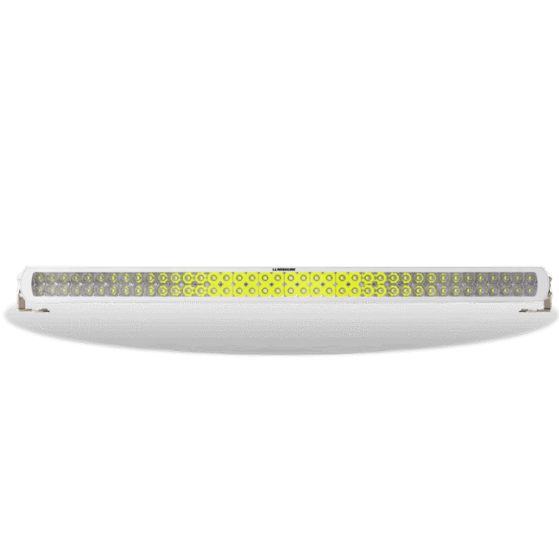 Lumishore - Single Color Light Bar - White LED, 15000 Fixture Lumens — Quality Boat Parts
