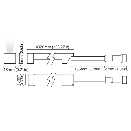 BCM - 5401 Top Wave Neonflex - 24VDC — Quality Boat Parts