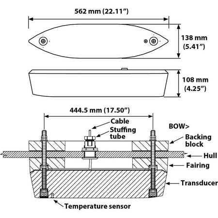 Airmar - R109LH Transducer — Quality Boat Parts