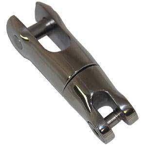 Lewmar - SWIVEL500F Stainless Swivel - Fixed 3/8", 1/2" & 7/16" Chain — Quality Boat Parts