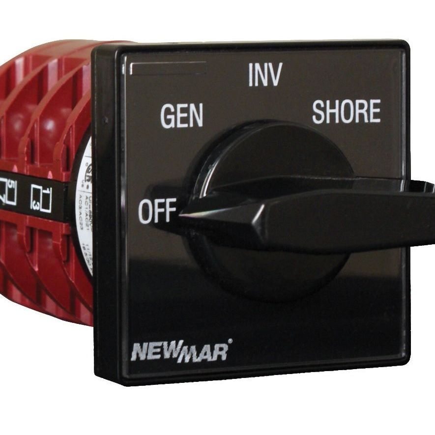 Newmar Power - SS Switch 7.5 Inv - 7.5KW, AC Selector Switch — Quality Boat Parts