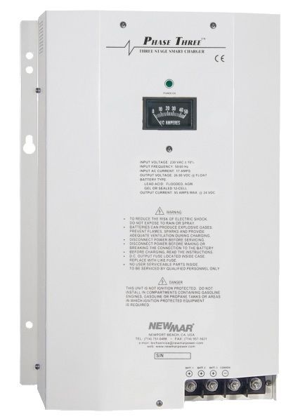 Newmar Power - PT-24-60W 24v 60A Charger - 230V Input — Quality Boat Parts