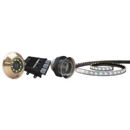 Lumishore - Eclipse Starter Kit - 17-30" Boats, CMD Center, 2 Courtesy, 2 StripLED — Quality Boat Parts