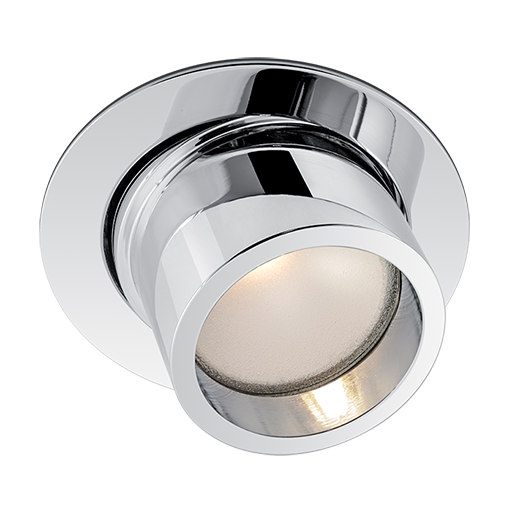 BCM - Kea 62M Adjustable Downlight - Stainless Steel, With Snoot Reflector — Quality Boat Parts