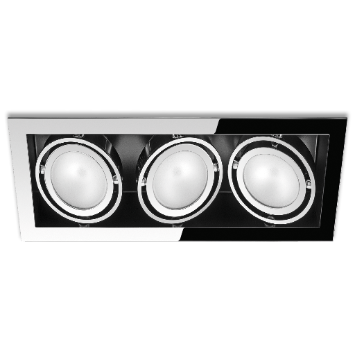 BCM - Evia 3-35H Triple Adjustable Downlight - 2700-6000K, Tunable White, 24VDC — Quality Boat Parts