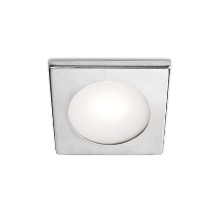 BCM - Charlotte 70 Downlight - Red LED, Polished Stainless Steel, Spring Mounted, 2W, 8-32VDC — Quality Boat Parts