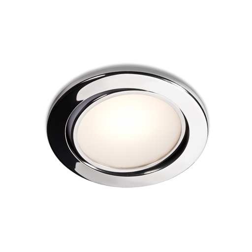 BCM - Phoenix 85 Downlight - White, Red/3000K Warm White, Spring Mount, 8-32VDC, 2W — Quality Boat Parts