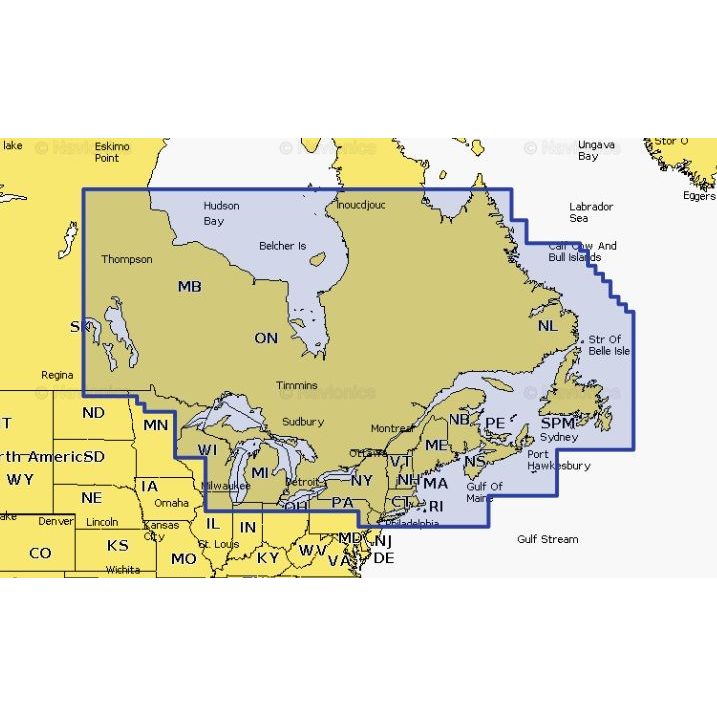 Navionics - Platinum+ NPUS012R Canada, East & Great Lakes microSD — Quality Boat Parts
