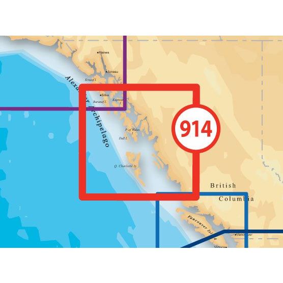 Navionics - MSD/914P-2 Platinum North BC-BARANOF Island — Quality Boat Parts
