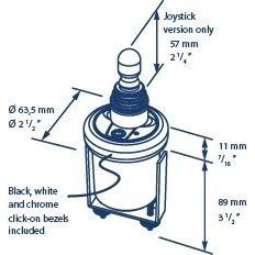 VETUS - BPJR Joystick Control - For Bow Thrusters — Quality Boat Parts