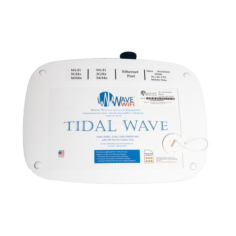 Wave WiFi - Tidal Wave 2 - 25' 400UF Low Loss Cable & 6 Antennas — Quality Boat Parts