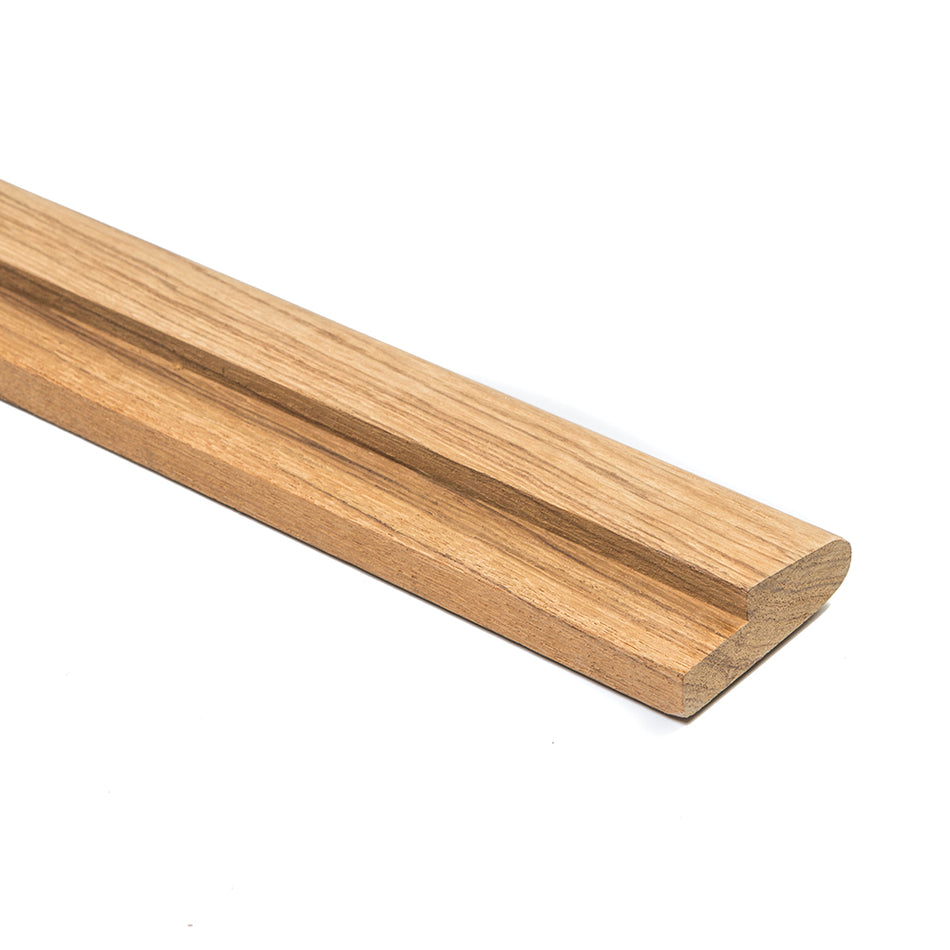 Whitecap Teak Bunk Rail Molding - 5' 60847 — Quality Boat Parts