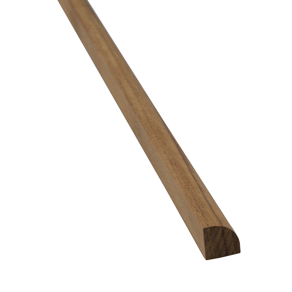 Whitecap Teak Quarter Round Molding Large - 5' 60850 — Quality Boat Parts