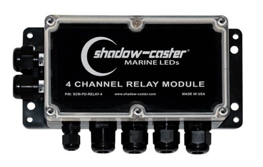 Shadow-Caster LED Lighting - SCM-PD-Relay-4 4-Channel Relay Box — Quality Boat Parts