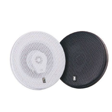 Poly-Planar - MA85 5" 3 Way 140WATT White Speakers — Quality Boat Parts