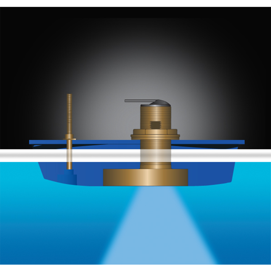 Airmar - B785C Bronze Medium CHIRP Transducer — Quality Boat Parts