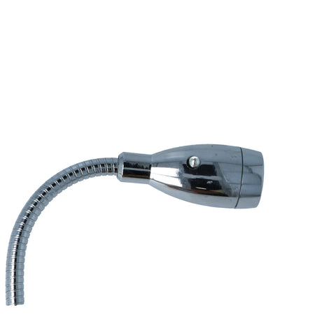 Cantalupi BORA Reading Light – Chrome Finish, 12-Inch LED Arm, 5000K Cool White, 10–30VDC — Quality Boat Parts