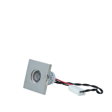 Cantalupi CAP-Q Series Compact Marine Light – 1W, Ø19 mm, 10–31V AC/DC, Warm White, IP65 — Quality Boat Parts