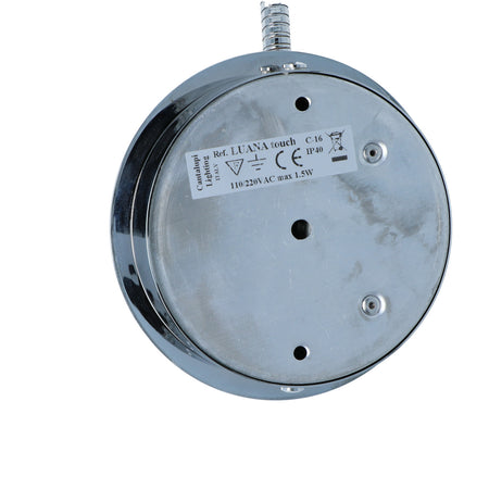 CANTALUPI – LUANA TOUCH C-16 – Indoor Touch-Control LED Light – IP40 | 110/220VAC | Max 1.5W — Quality Boat Parts
