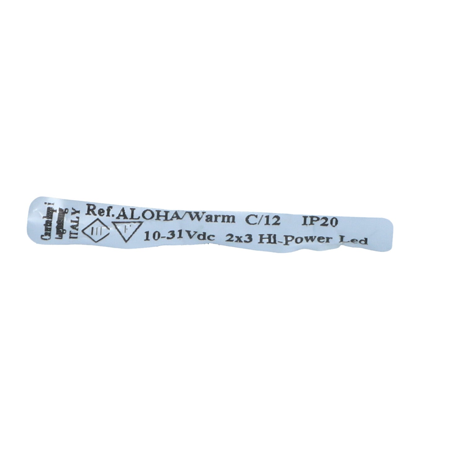 CANTALUPI – ALOHA/WARM C12 – Interior LED Light – 10–31VDC | 2x3W Hi-Power LED | IP20 — Quality Boat Parts