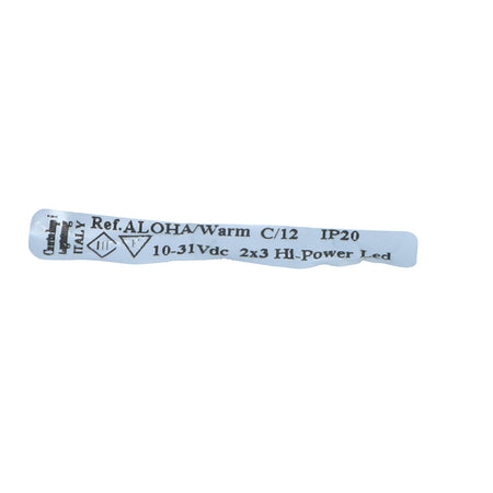 CANTALUPI – ALOHA/WARM C12 – Interior LED Light – 10–31VDC | 2x3W Hi-Power LED | IP20 — Quality Boat Parts