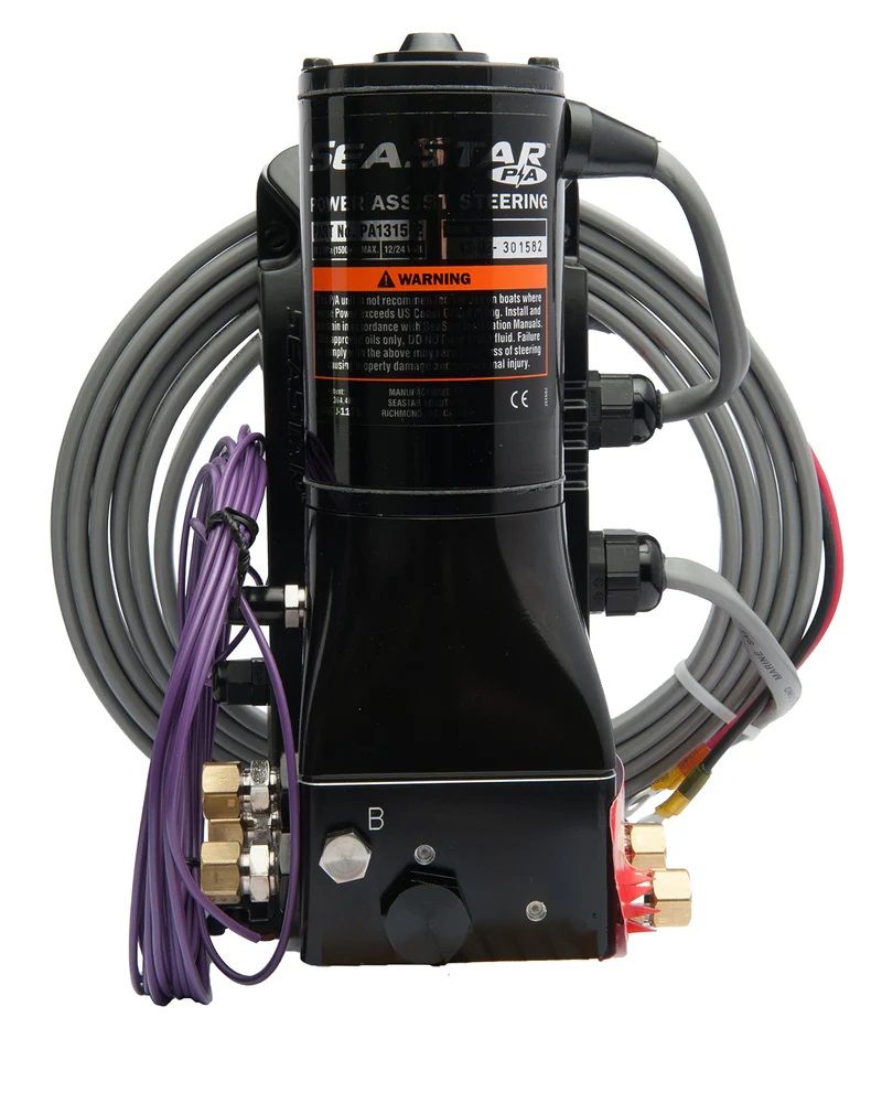 Seastar - PRO PA1315-2 Power Assist Unit - 12/24V, 15' Harness — Quality Boat Parts