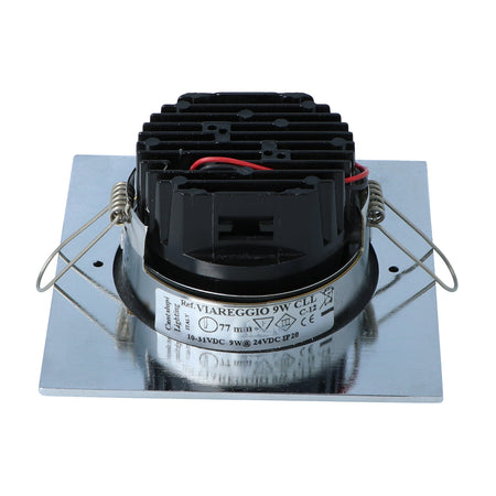 Cantalupi VIAREGGIO CLL – Ø79 mm LED Light, 3000K Warm White, 10W @ 24VDC, 20–32VDC, IP20, B-18 — Quality Boat Parts