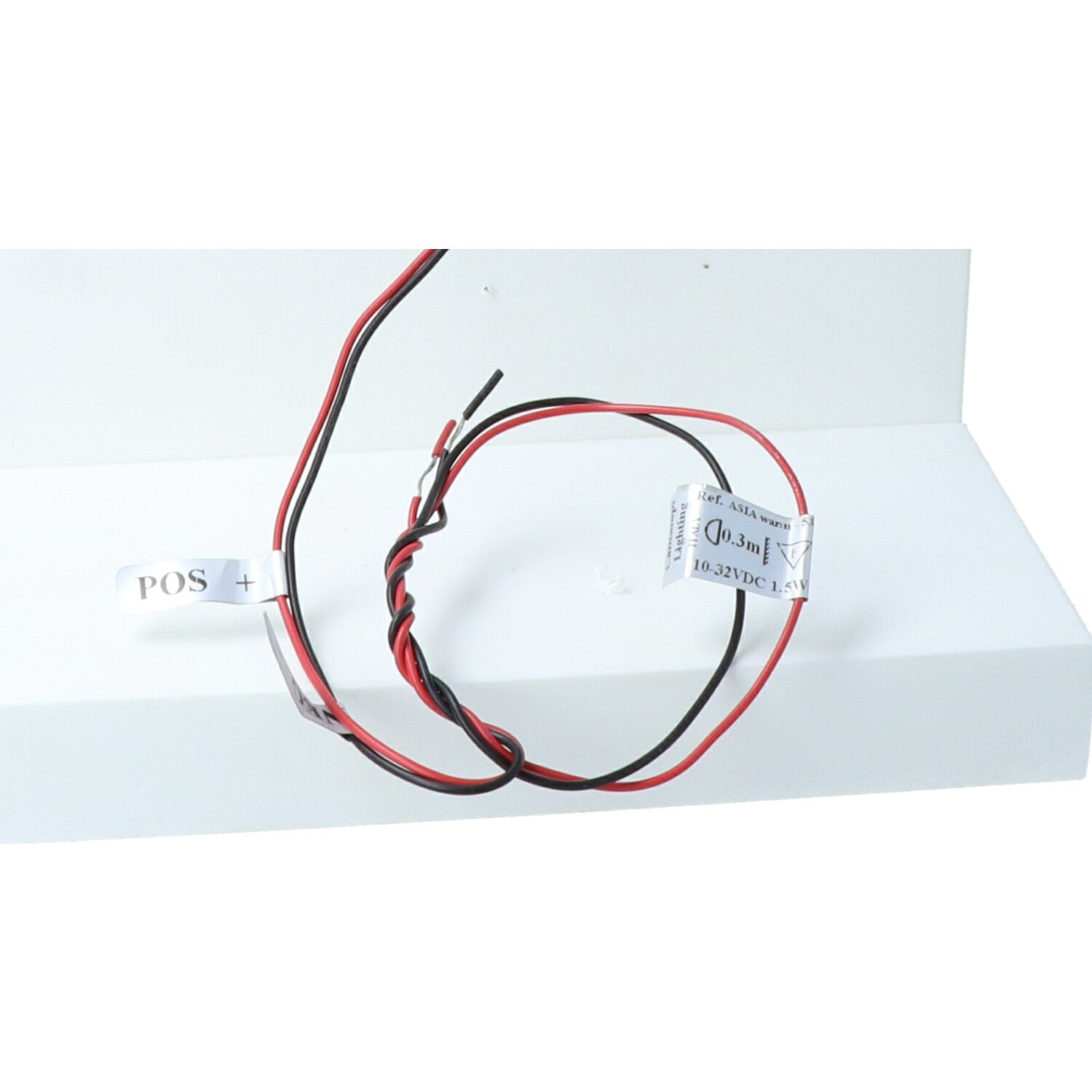 Cantalupi ASIA WARM – Chrome LED Fixture, 1.5W @ 24VDC, 10–32VDC, IP40, 0.3 m, C-16 — Quality Boat Parts