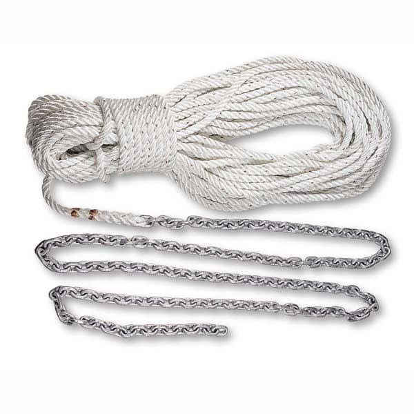 Lewmar - 5' 1/4" G4 Chain With 1/2" Rope — Quality Boat Parts