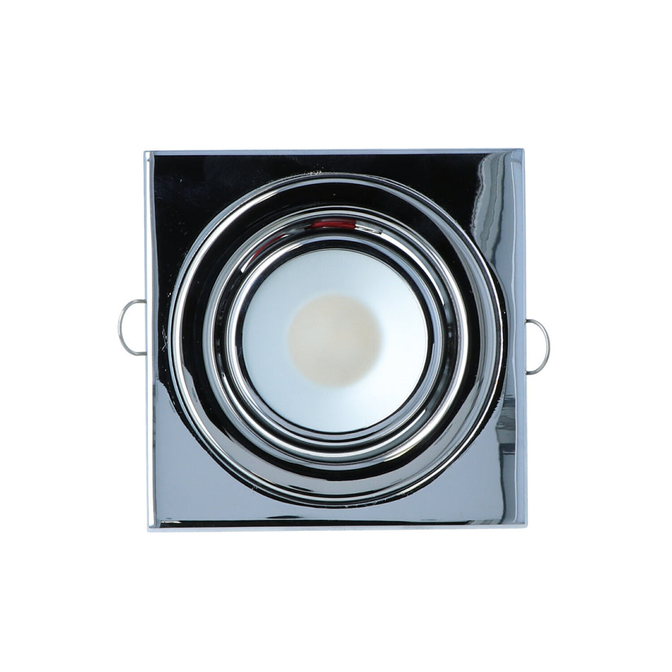 Cantalupi VIAREGGIO CLL LED Downlight – 9W @ 24VDC, 77 mm, 10–31VDC, IP20 — Quality Boat Parts