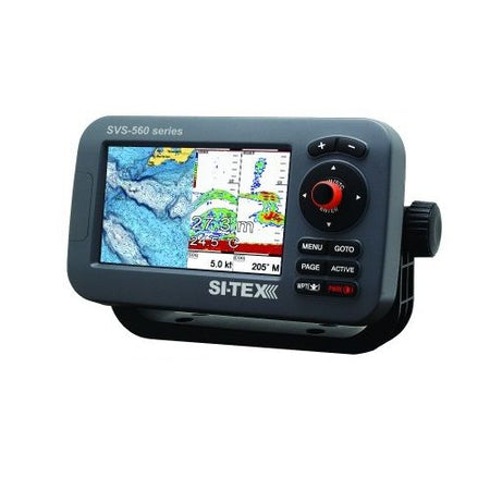 SI-TEX - SVS-560CFE Chartplotter Sonar - With External Antenna — Quality Boat Parts