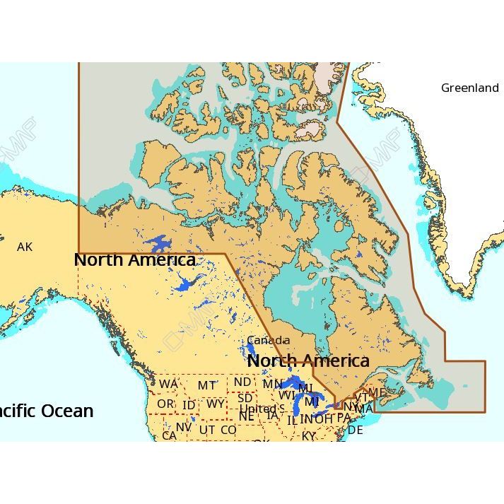 C-MAP - Max Wide Electronic Chart — Quality Boat Parts
