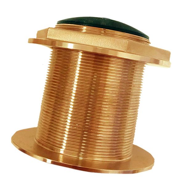 Echonautics - 1kW 130-210kHz High CHIRP Tilted Element Bronze TH Transducer — Quality Boat Parts