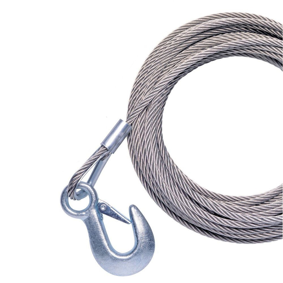 Powerwinch - Galvanized Cable - With Hook — Quality Boat Parts