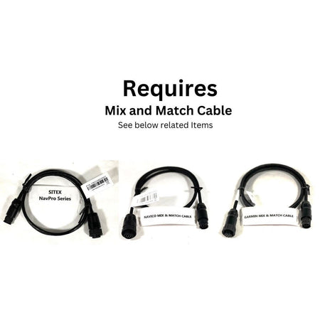 Echonautics - 600w 50/200kHz Tilted Element Bronze TH Transducers — Quality Boat Parts