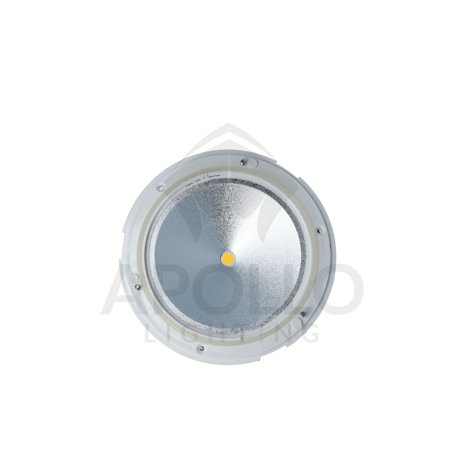 Cantalupi TRIM RING / LENS LINARA 155 White – Precision Finish Accessory for Marine Downlights — Quality Boat Parts