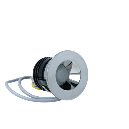 Cantalupi 20RSP5 W B 3N SB SG – Style 2103 | Compact Marine LED Spot | Ø39mm | 3000K | 4W | IP65 Rated — Quality Boat Parts
