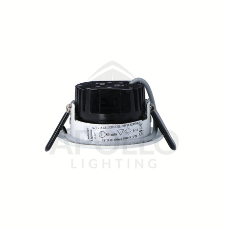 Cantalupi VIAREGGIO CLL – Elegant Interior Marine Light | Ø80mm | 2700K | 5W @ 24VDC | 10–32VDC | IP20 Rated — Quality Boat Parts