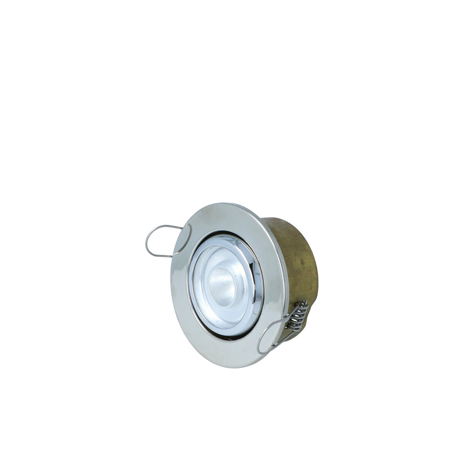 Cantalupi TEBE/RMN A-08 Downlight | MDM700 1x Hi-Power LED | 10-30V DC | Ø66 mm | IP20 — Quality Boat Parts