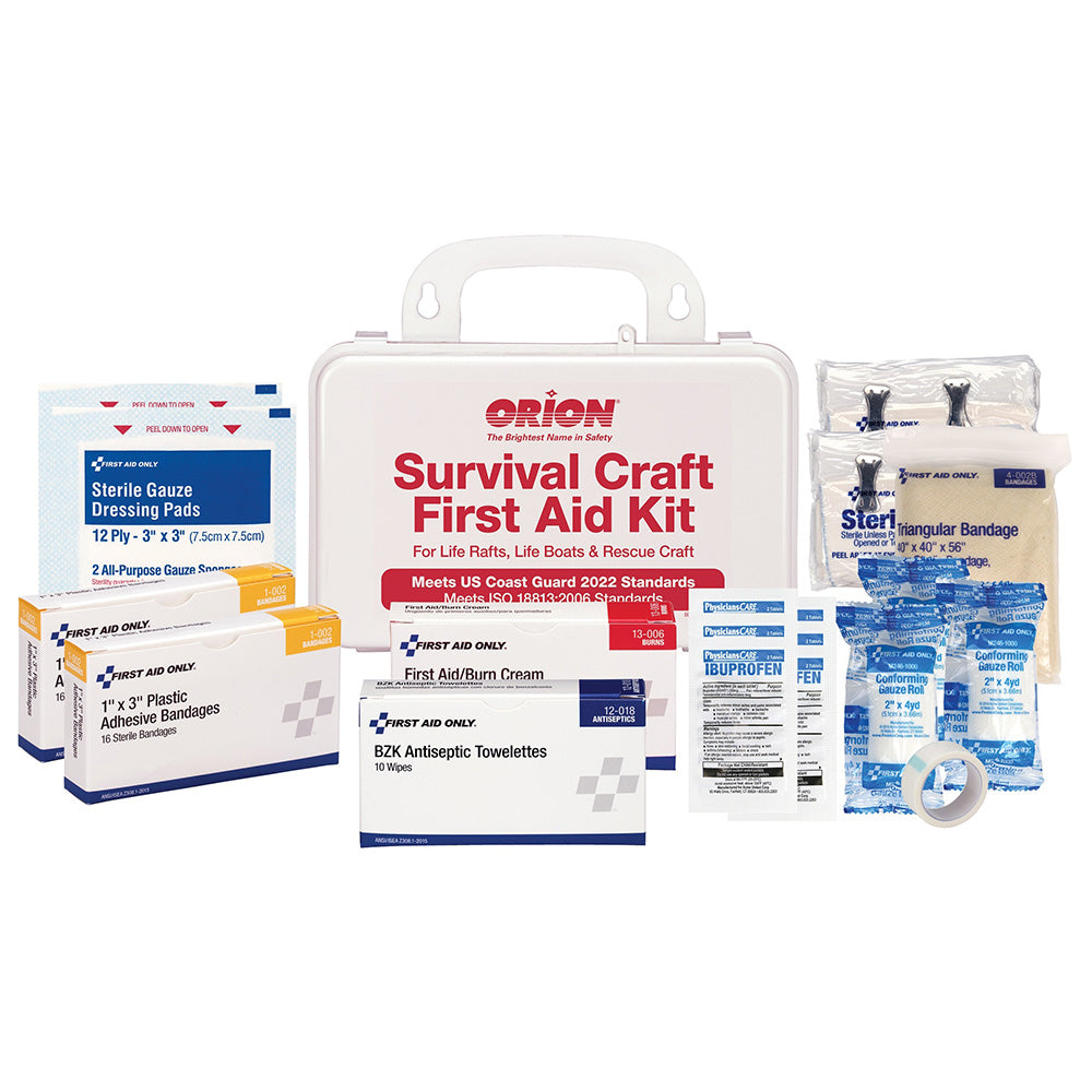 Orion Survival Craft First Aid Kit - Hard Plastic Case 816 — Quality Boat Parts