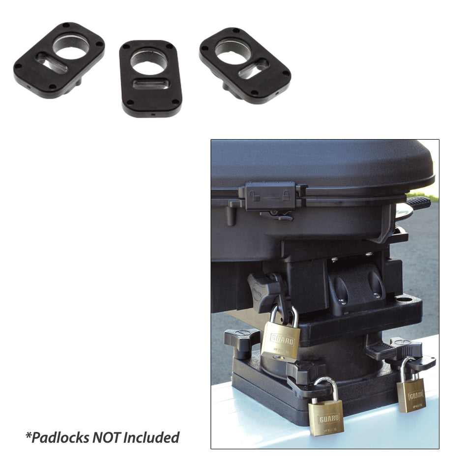 Scotty 3134 Downrigger Security System 3-Piece Locking Plates w/o Padlocks 3134 — Quality Boat Parts