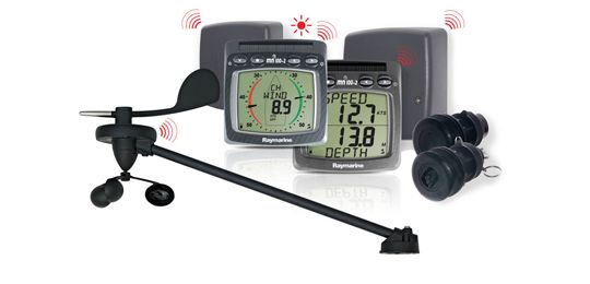 Raymarine - Micronet Wireless Depth/Speed/Wind NMEA System — Quality Boat Parts