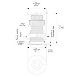 Airmar - HT200 NMEA200 Thru Hull Temperature Sensor — Quality Boat Parts
