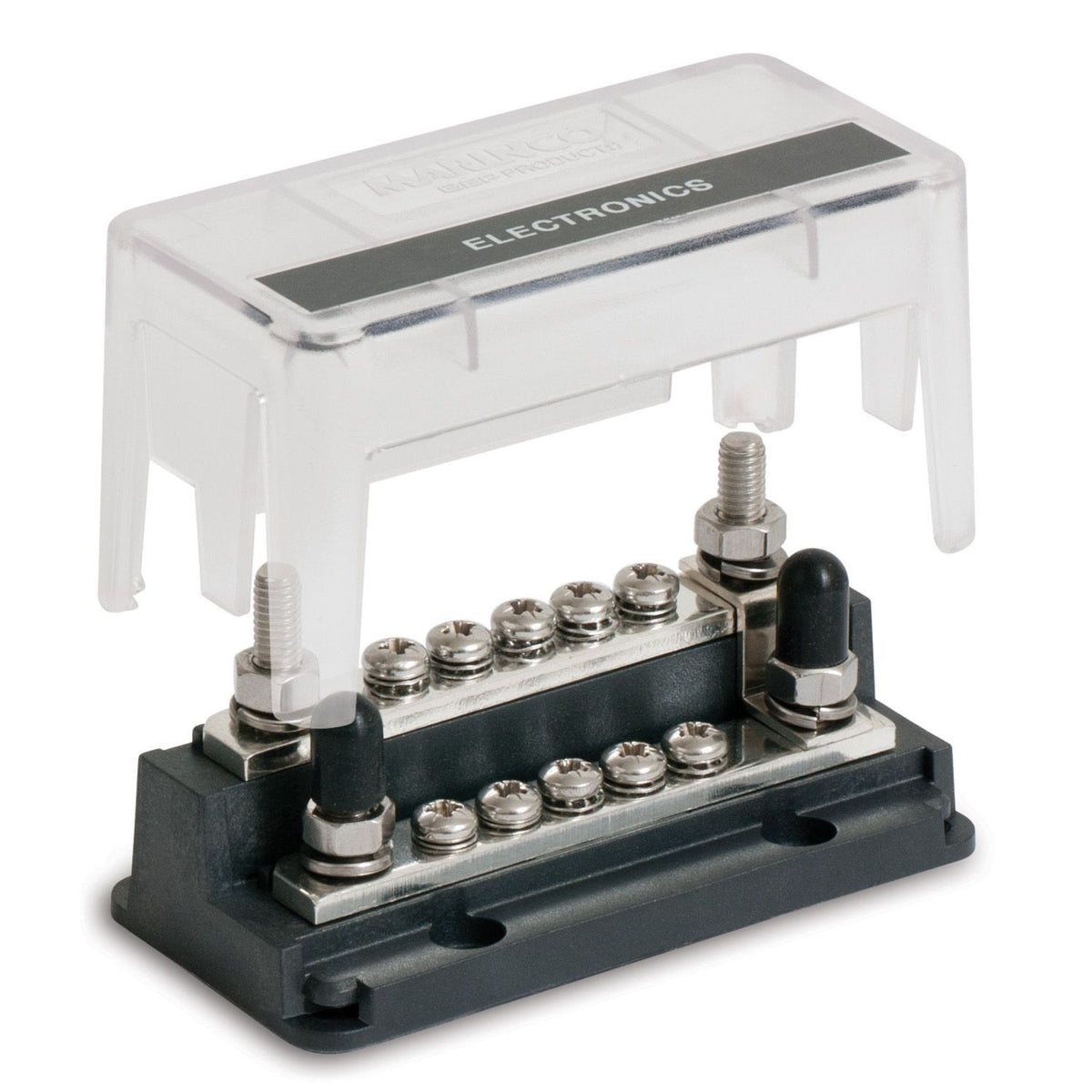 BEP Marine - Z Bar 10 Way Buss Bar 4 1/4" Studs 200A 50V DC — Quality Boat Parts