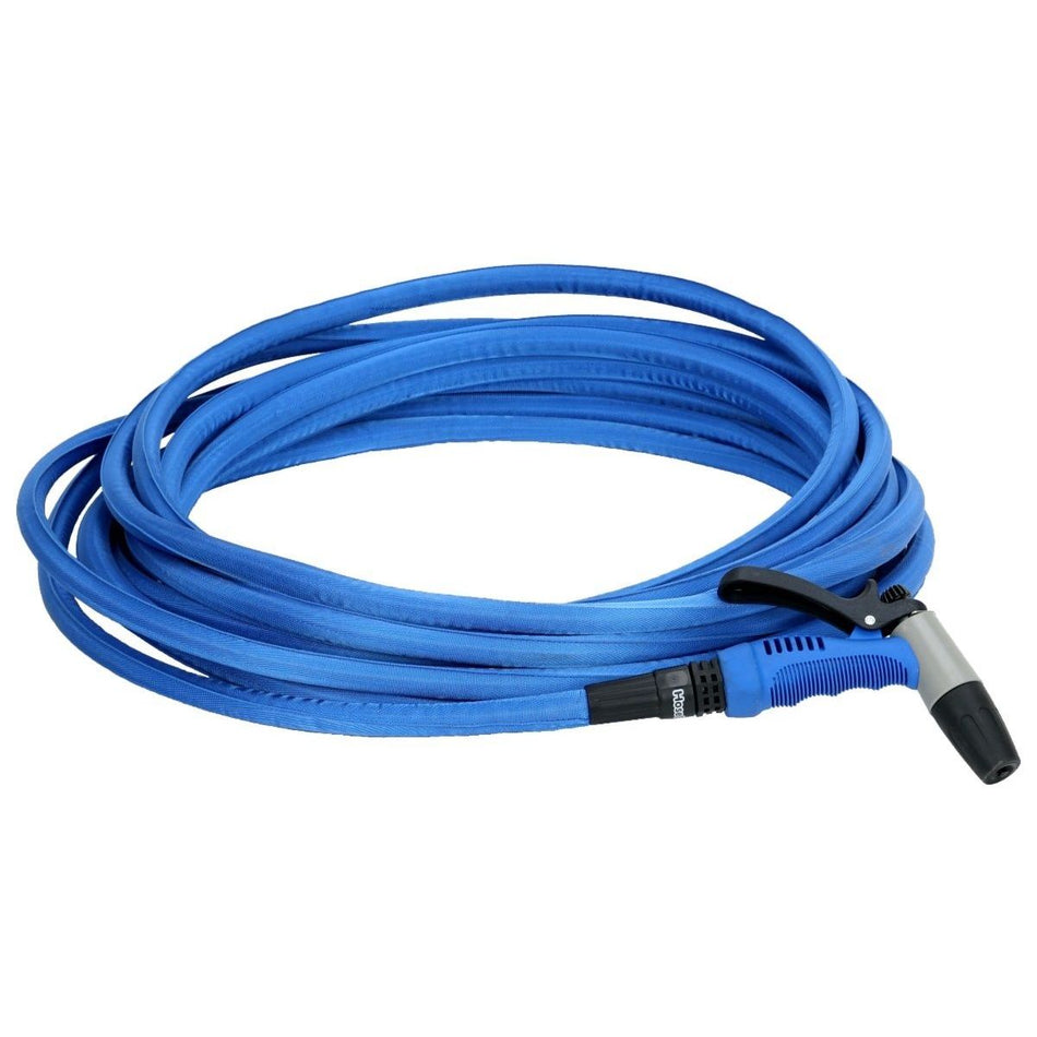 HoseCoil - Blue Flexible Hose Kit with Rubber Tip Nozzle — Quality Boat Parts