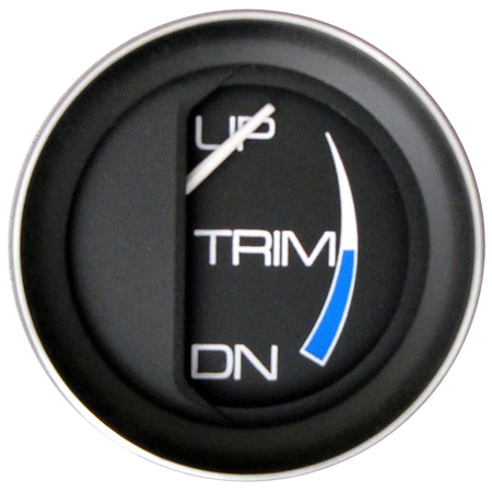 Faria Coral 2" Trim Gauge f/Mercury/Mariner/Mercruiser/Volvo DP/Yamaha ('01 & Newer) 13017 — Quality Boat Parts