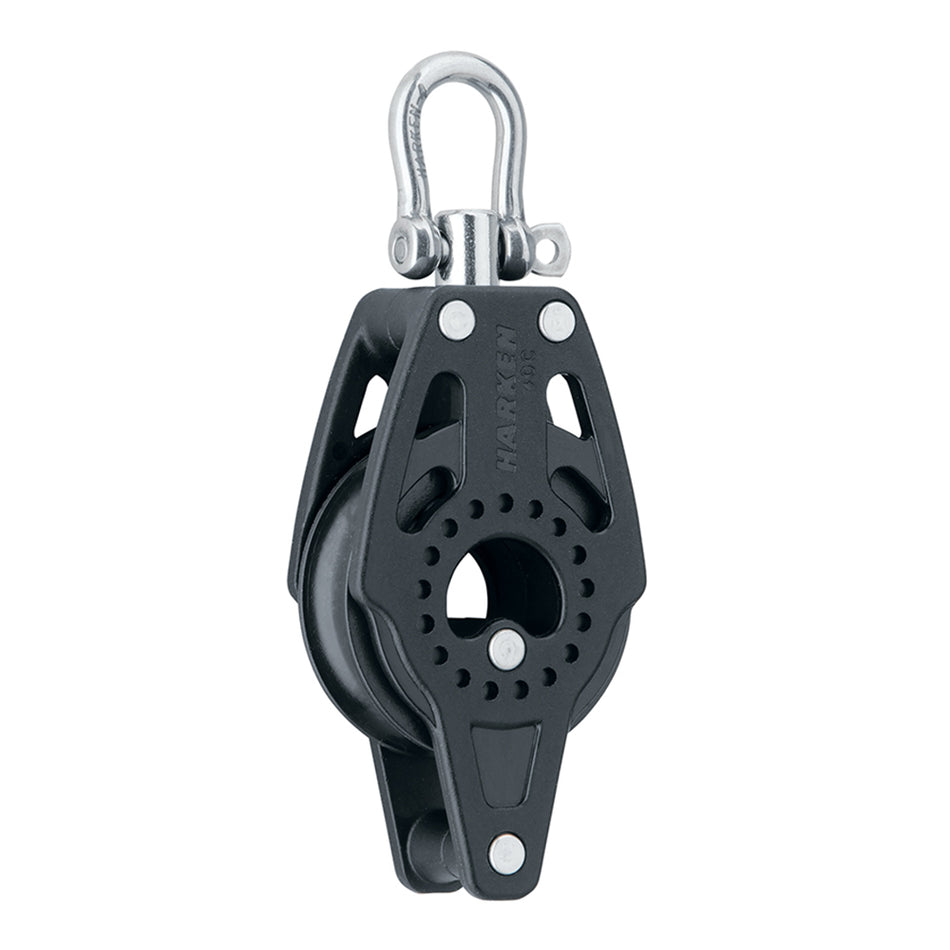 Harken 40mm Carbo Block Single w/Swivel & Bracket 2637 — Quality Boat Parts