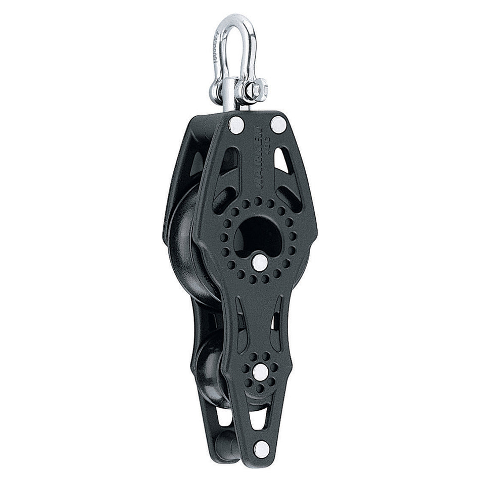 Harken 40mm Carbo Air Fiddle Block w/Swivel & Becket 2656 — Quality Boat Parts
