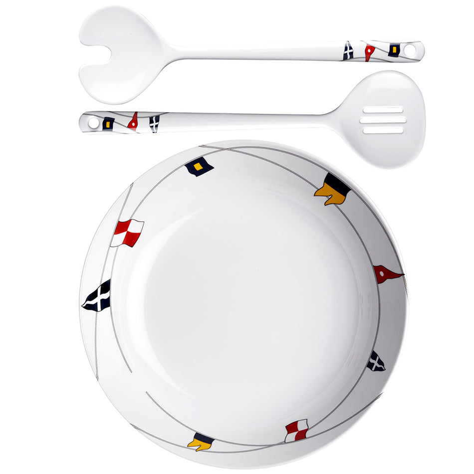 Marine Business Melamine Salad Bowl & Servers - REGATA 12008 — Quality Boat Parts
